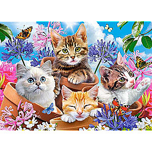 Пазл Kittens with Flowers 120 дет.