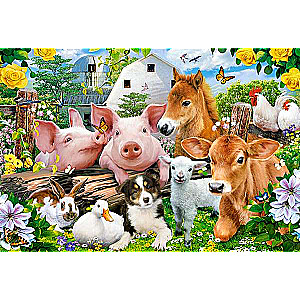 Пазл 40 MAXI CASTORLAND  Farm Friends