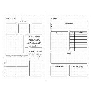 Visual planner. Цели. Мечты. Достижения. Ежедневник ежевика