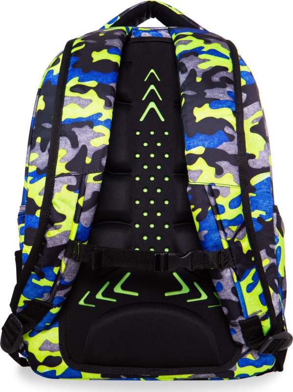 Рюкзак COOL PACK 28L CAMO FUSION YELLOW