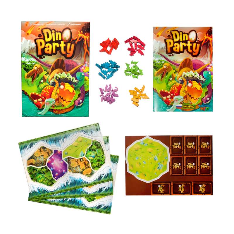 Настольная игра - Dino Party