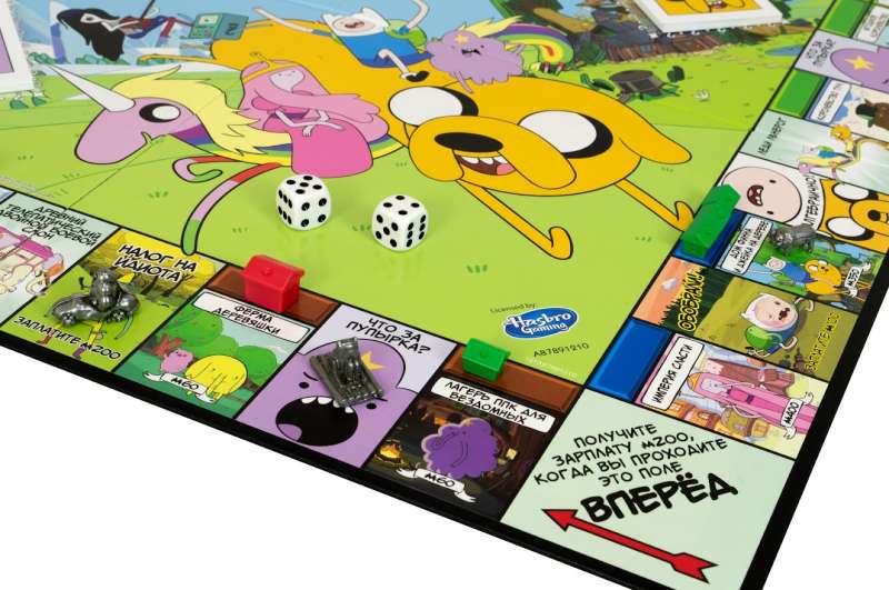 Настольная игра - Monopoly Adventure Time