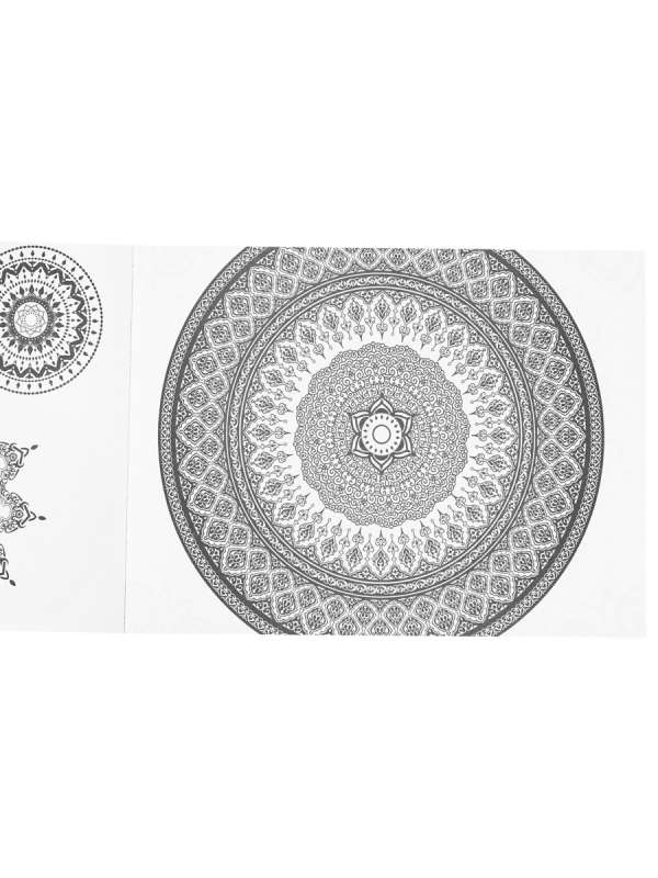 Раскраска-антистресс, альбомная А5,32л, МАНДАЛА  