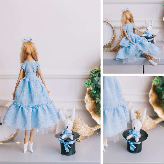 Мягкая кукла Алисия, набор для шитья 