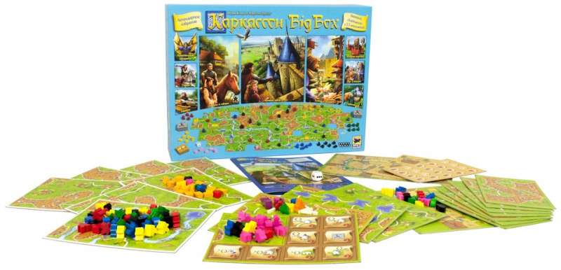 Настольная игра Каркассон: Big Box. Carcassonne