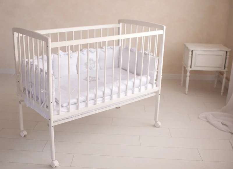 Кровать «Golden Baby», цвет белый