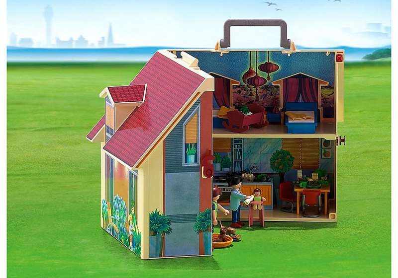 Take Along Modern Doll House