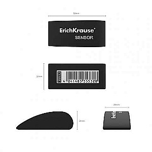 Ластик ErichKrause Sensor Black&Whitе