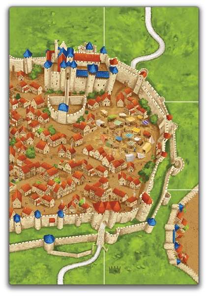 Настольная игра Каркассон.Королевский подарок. Carcassonne