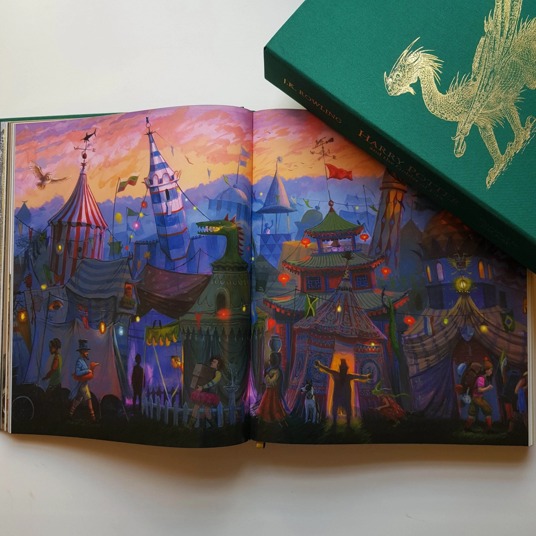 Joanne Rowling: Harry Potter and the Goblet of Fire. Deluxe Illustrated Slipcase Edition