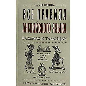 Все правила английского языка в схемах и таблицах