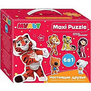 Мозаика puzzle 6в1 Мульт