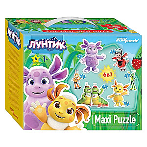 Мозаика puzzle 6в1 Лунтик