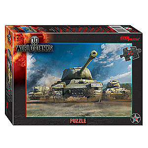 Пазл 60 World of Tanks