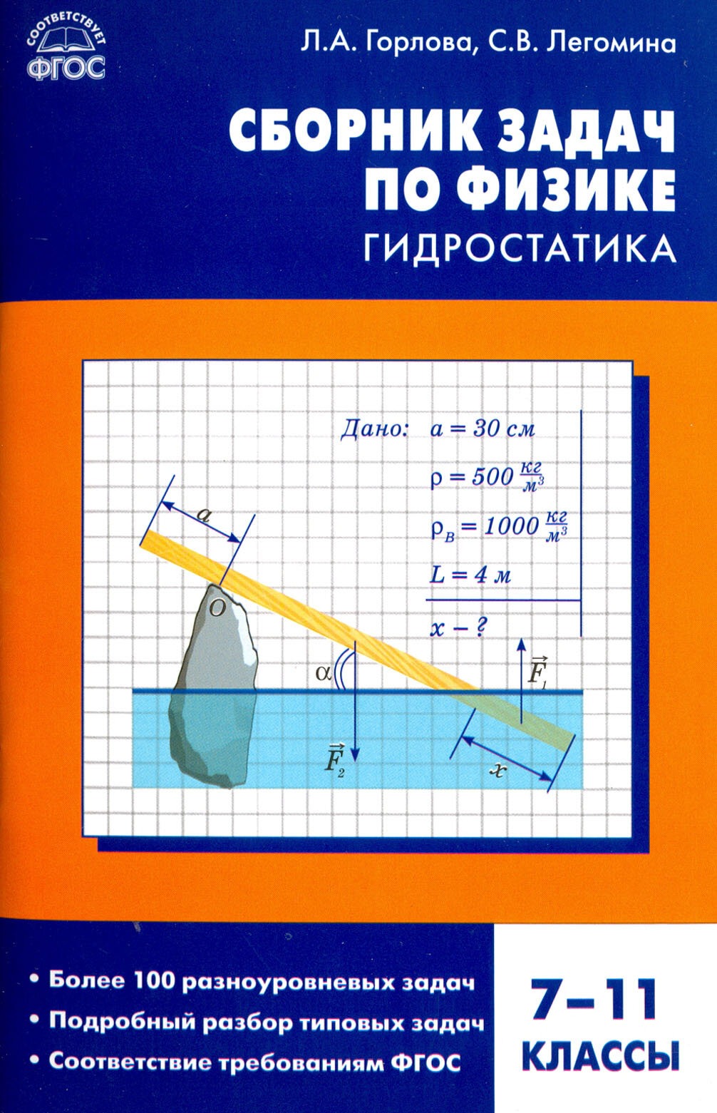 Физика. Сборник задач по физике. Гидростатика. 7-11 классы