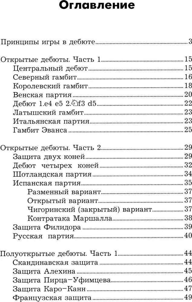 Краткий курс дебютов для начинающих