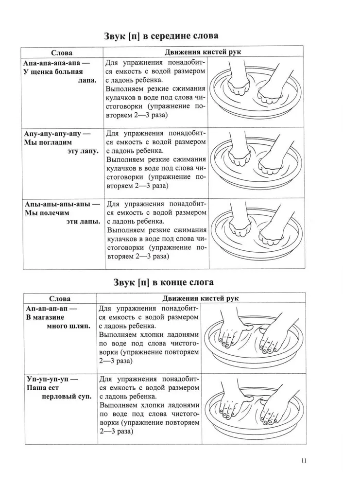 Тактильные чистоговорки. Тренажер для автоматизации звуков разных групп