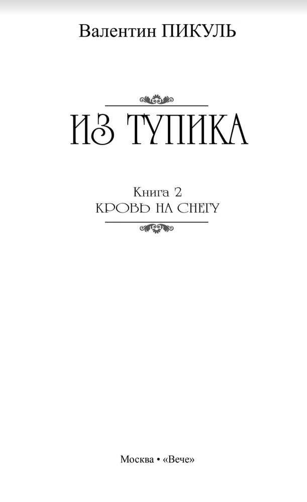 Из тупика. Книга 2