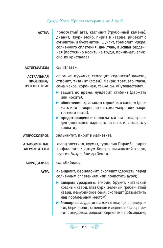 Кристаллотерапия от А до Я. Исцеление 1250 негативных состояний с помощью камней новой эры