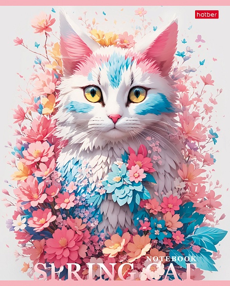 Тетрадь Spring cat