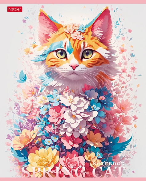 Тетрадь Spring cat