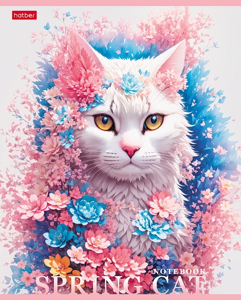 Тетрадь Spring cat