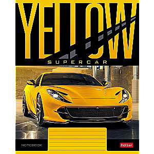 Тетрадь А5 YELLOWsupercar (клетка)