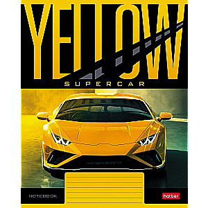 Тетрадь А5 YELLOWsupercar (клетка)