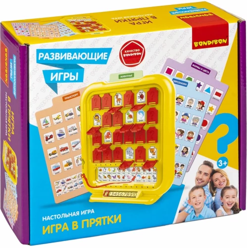 Развивающая настольная игра Игра в прятки