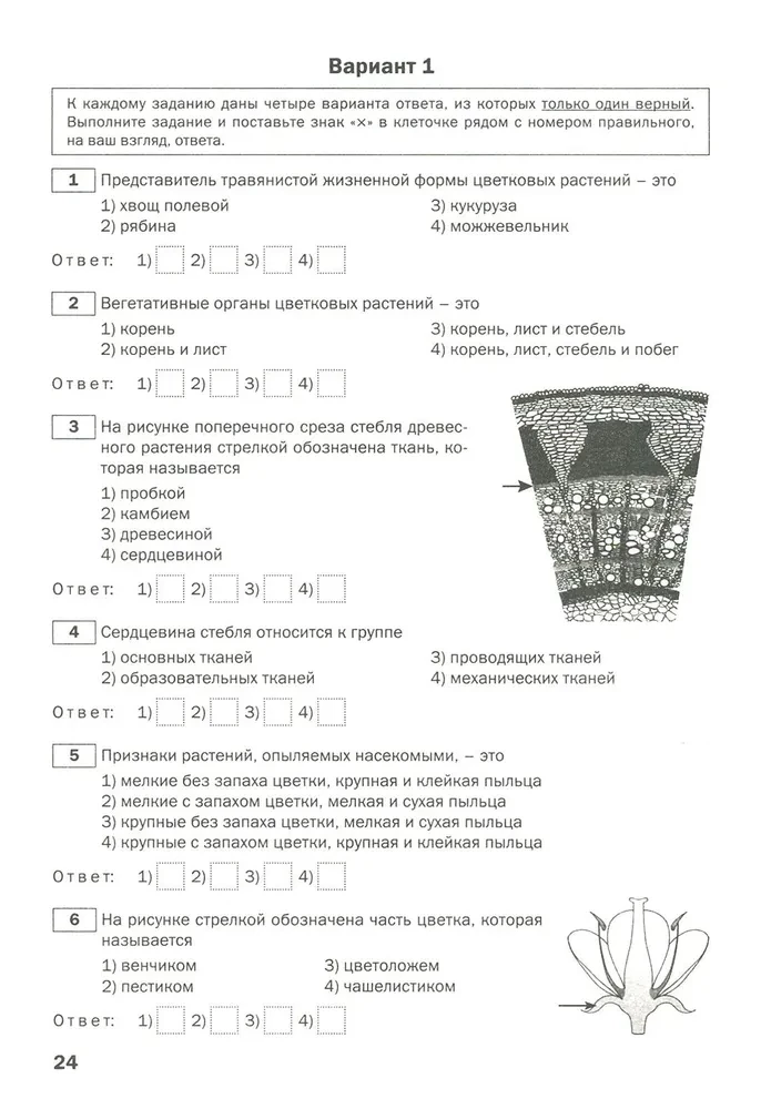 Biologia. 7. klasa. Testy przedmiotowe