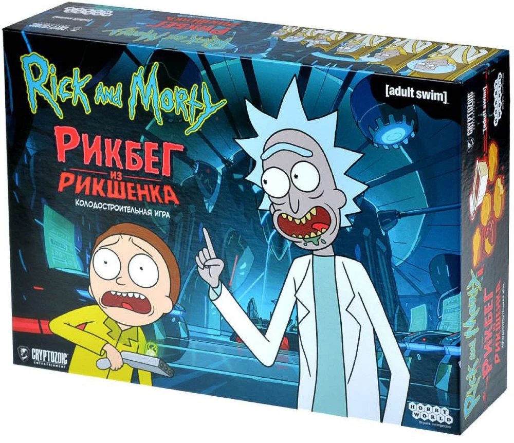 Gra planszowa „Rick i Morty. Rickshank Rickbag”