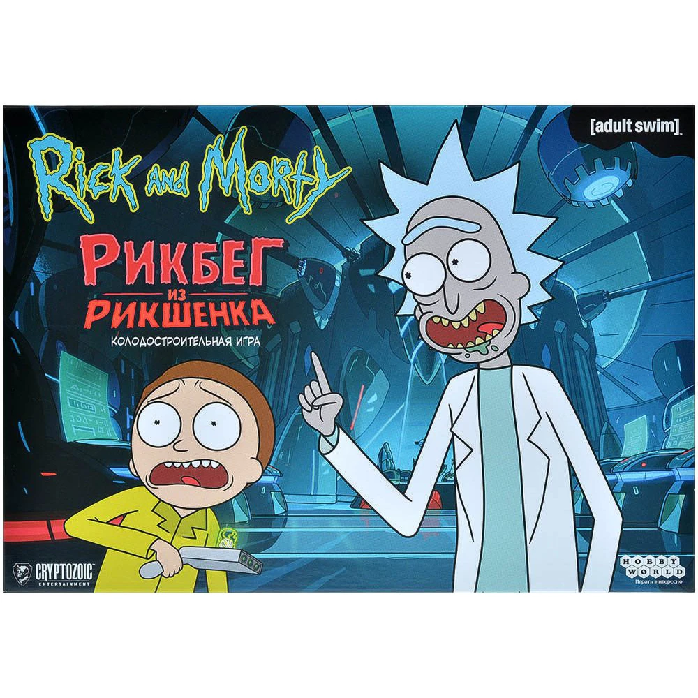 Gra planszowa „Rick i Morty. Rickshank Rickbag”