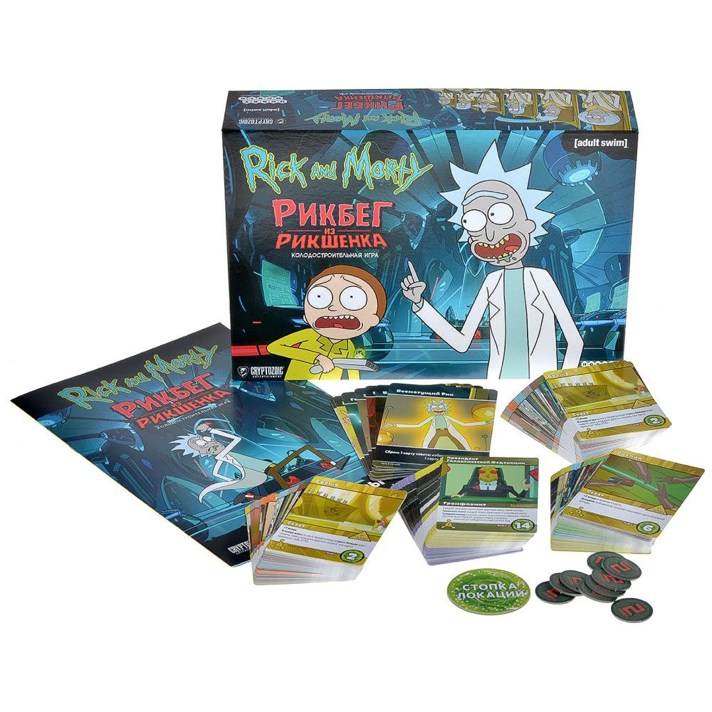 Gra planszowa „Rick i Morty. Rickshank Rickbag”