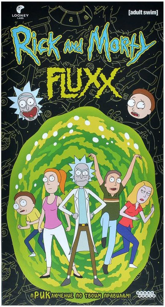 Gra planszowa „Fluxx. Rick i Morty”