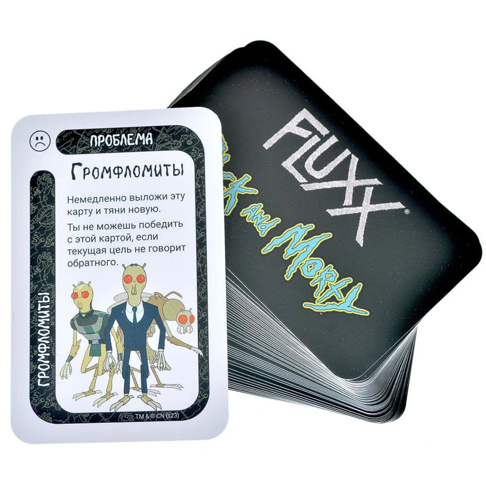 Gra planszowa „Fluxx. Rick i Morty”