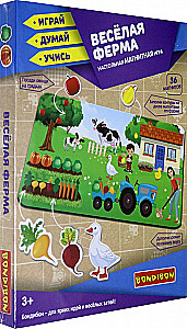 Planszowa gra magnetyczna „Farm Frenzy”