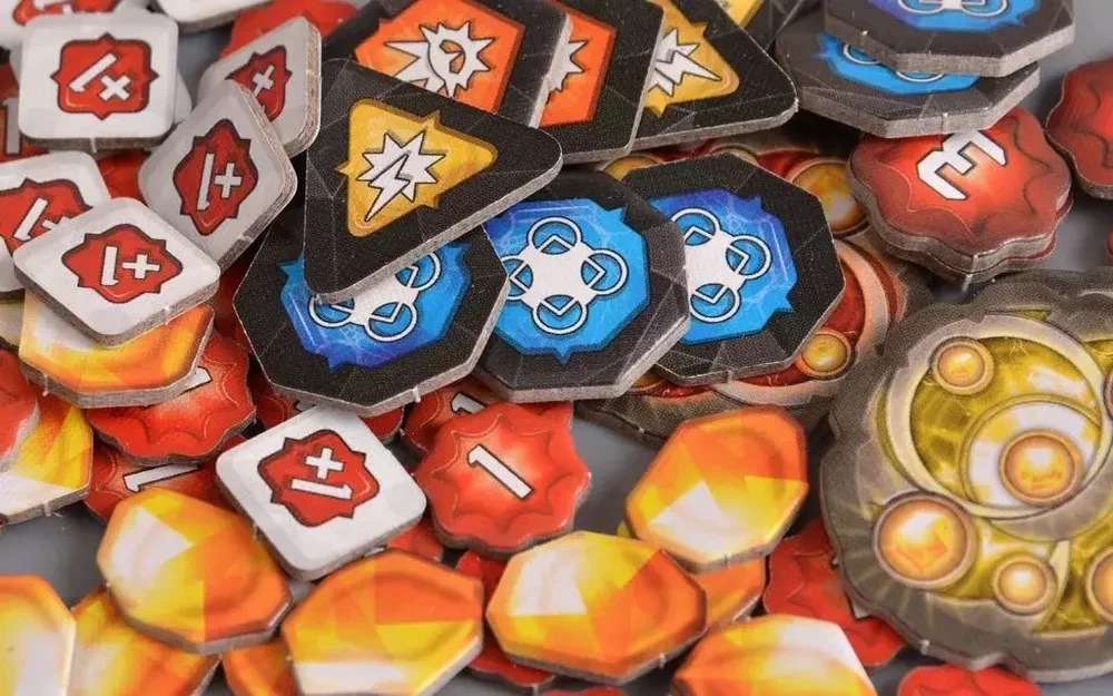 Gra planszowa „KeyForge. Zderzenie światów. Deluxe Archon Deck”