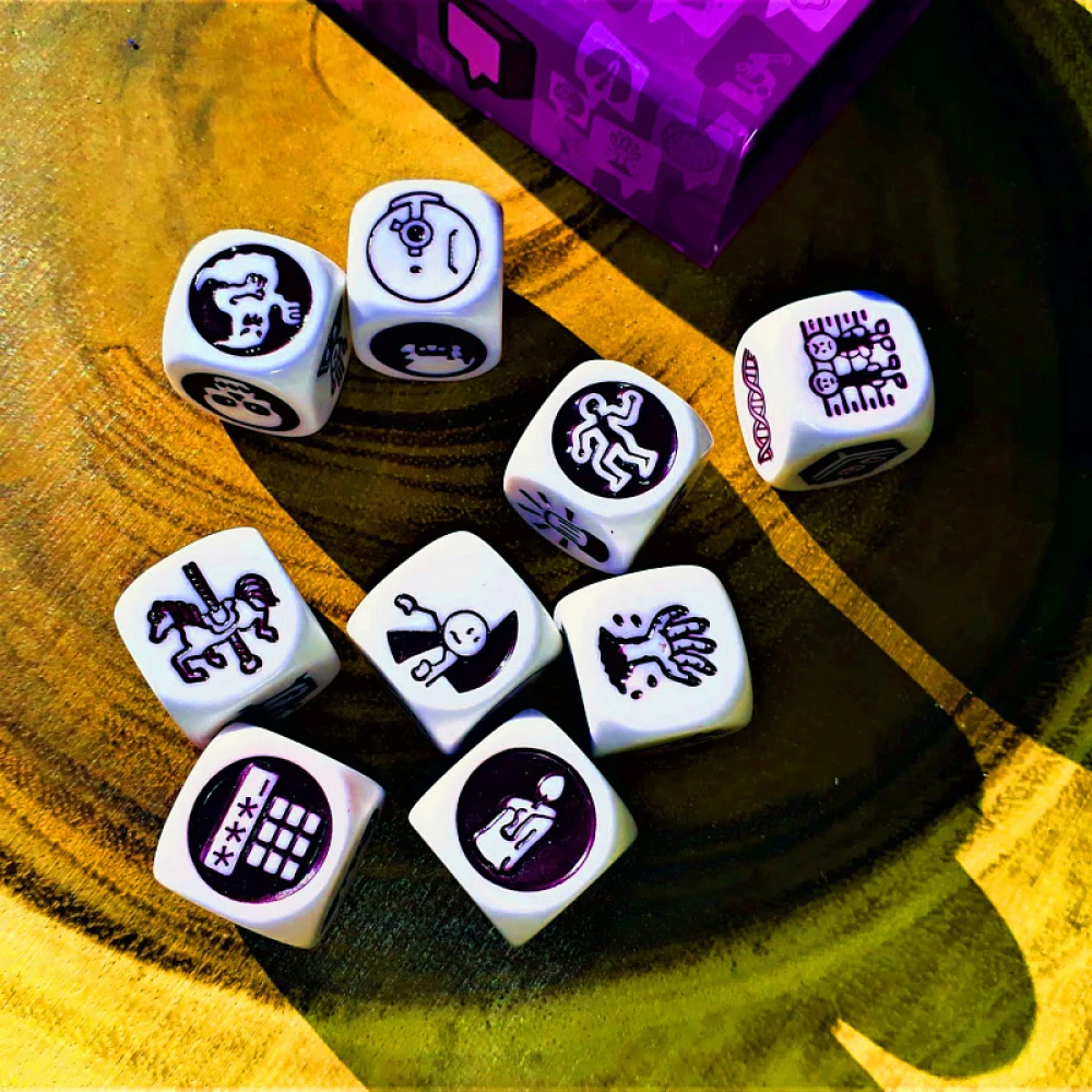 Gra planszowa „Mystic Story Cubes”