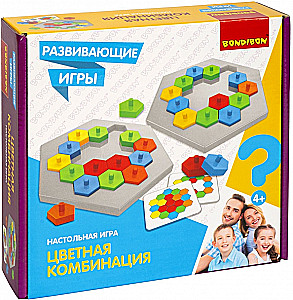 Развивающие игры Bondibon Цветная комбинация