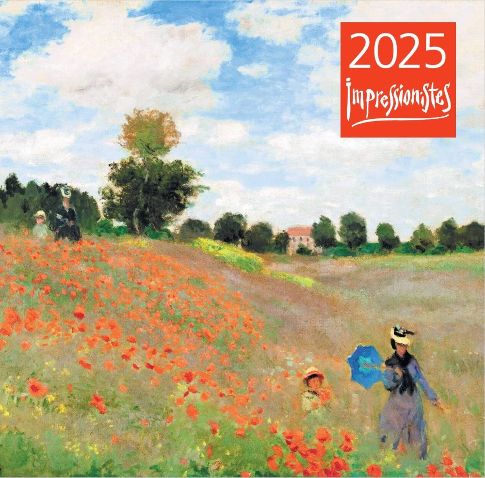 Impresjoniści. Kalendarz ścienny na rok 2025 (300x300 mm)