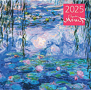 Claude Monet. Kalendarz ścienny na rok 2025 (300x300 mm)