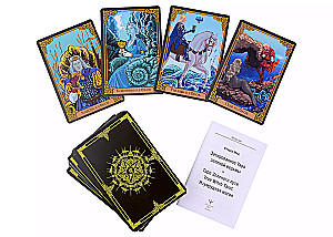 Zaczarowany Tarot Zielonej Czarownicy (78 kart + instrukcja)