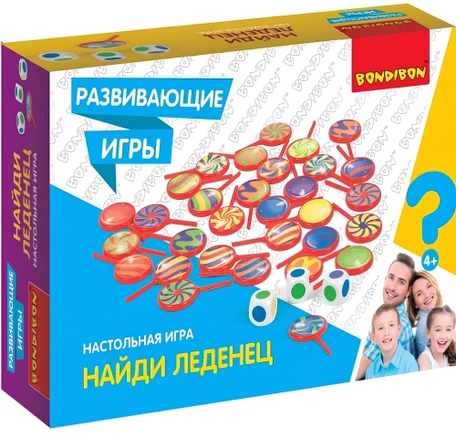 Настольная развивающая игра «Найди леденец»