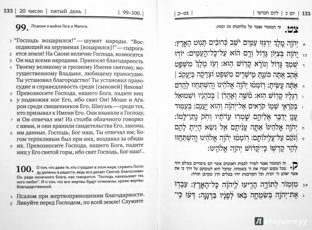 Księga Psalmów Tehillim