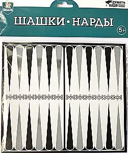 Gra planszowa „Warcaby – Backgammon”