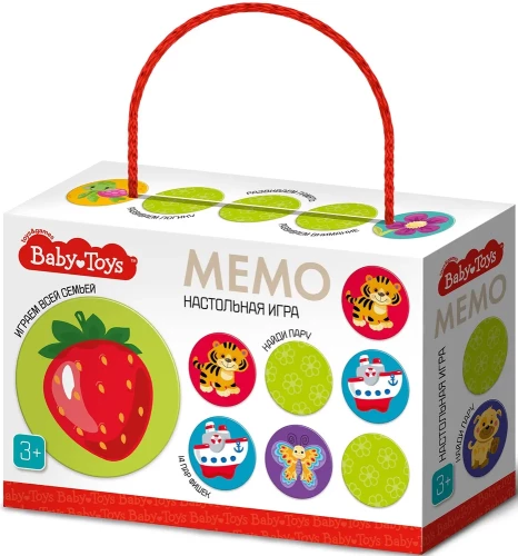 Игра настольная МЕМО Baby Toys