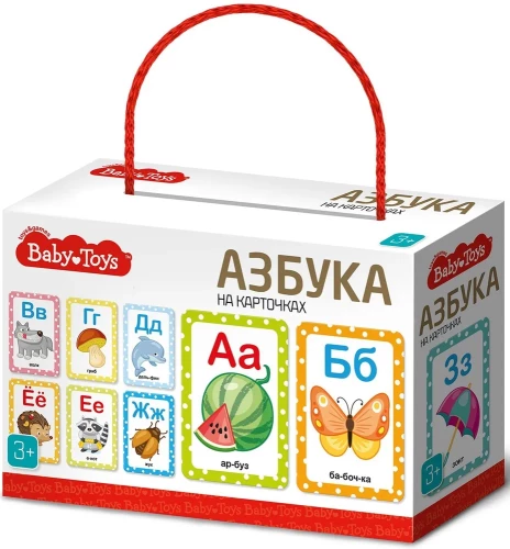 Игра настольная Азбука на картинках Baby Toys Ga