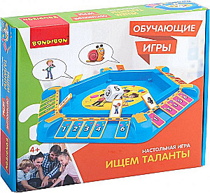 Обучающие игры Bondibon Настольная игра «ИЩЕМ ТАЛАНТЫ», BOX 29x4x26 см