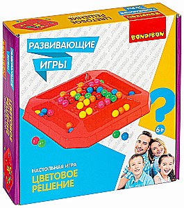 Развивающие настольные игры Bondibon «ЦВЕТОВОЕ РЕШЕНИЕ», BOX