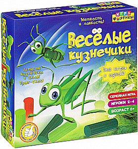 Настольная семейная игра Весёлые кузнечики